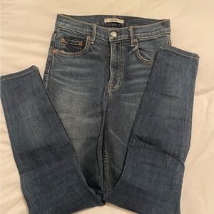 GRLFRND, denim jeans, size 24, perfect condition, so comfortable